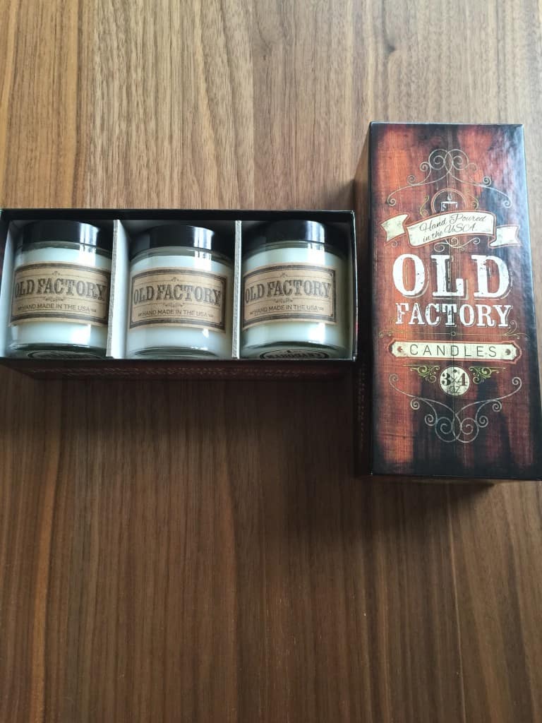 Old Factory Candles Review These Smell "Manly"