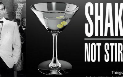 What is in the James Bond Martini?