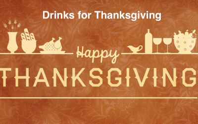 Drinks for Thanksgiving
