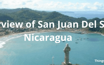 Overview of San Juan Del Sur, Nicaragua