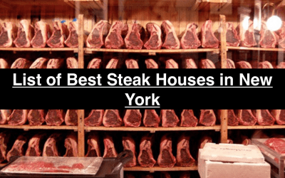 List of Best Steak Houses in New York
