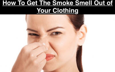 How To Get The Smoke Smell Out of Your Clothing